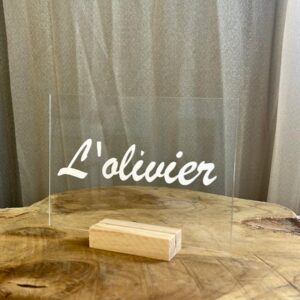 Numéro de table  - Oléna