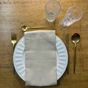 Serviette beige - Natura
