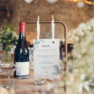 Porte Menu ou numéro de table  -  Eliot
