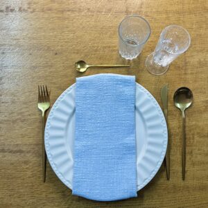 Serviettes Bleu - Célia