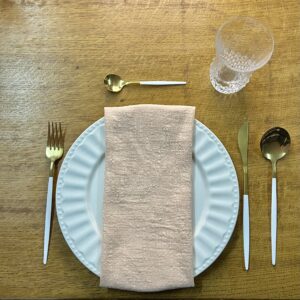 Serviette Pêche - Mélissa